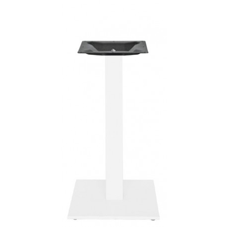 Base ​struttura in acciaio verniciato piedini regolabili colonna dim.cm.8x8 dim.cm.40x40xH72
