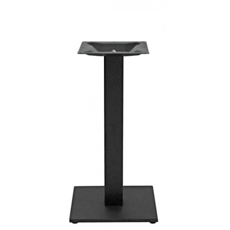 Base ​struttura in acciaio verniciato piedini regolabili colonna dim.cm.8x8 dim.cm.50x50xH72