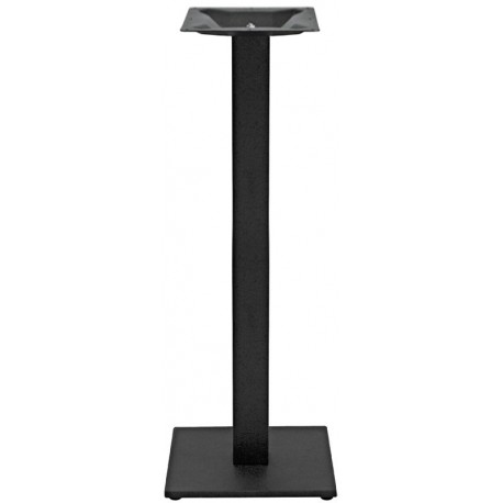 Base ​struttura in acciaio verniciato piedini regolabili colonna dim.cm.8x8 dim.cm.40x40xH108