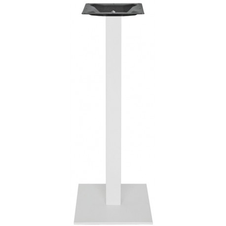 Base ​struttura in acciaio verniciato piedini regolabili colonna dim.cm.8x8 dim.cm.40x40xH108