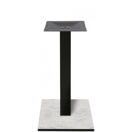 Base dim.cm.40x40x2h con colonna dim.cm.40x40xH110