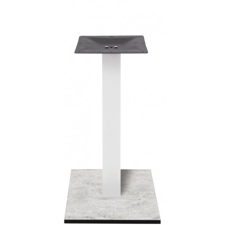 Base dim.cm.40x40x2h con colonna dim.cm.40x40xH110