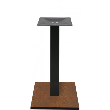 Base dim.cm.40x40x2h con colonna dim.cm.40x40xH110