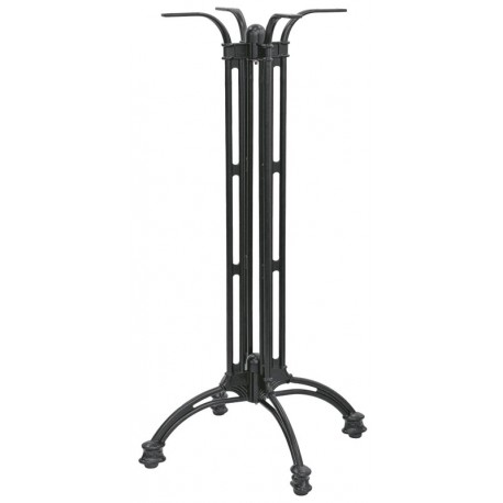 Base struttura in alluminio verniciato piedini regolabili  H108 cm