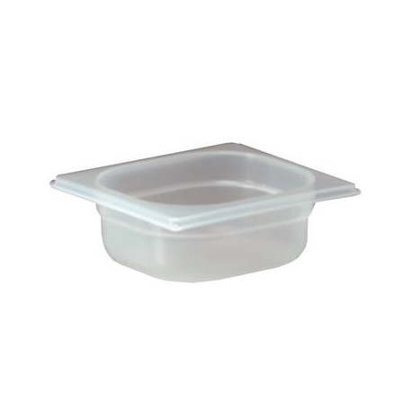 Vasca 1/6 17.6x16.2 cm h 10 cm Gastronorm Polipropilene PR 16100 Inoxmacel