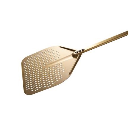 Pala Pizza Rettangolare Forata 33x33 cm Gha G-32RF/150 Gi.Metal