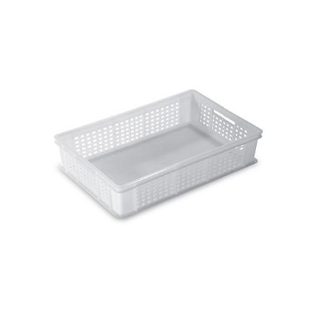 Cassetta Forata Fondo Chiuso 40x30 cm h 10 cm Service - Polietilene 1880HD Giganplast