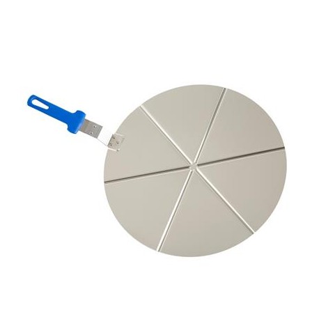 Vassoio 6 Spicchi Con Manico 45 cm AC-PCPT45/6 Gi.Metal