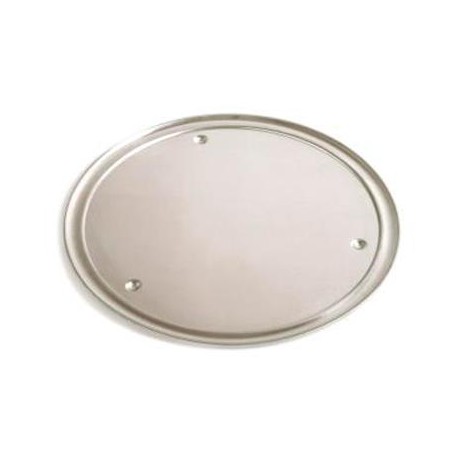 Vassoio Tondo Con Bordo 45 cm VP45 Gi.Metal