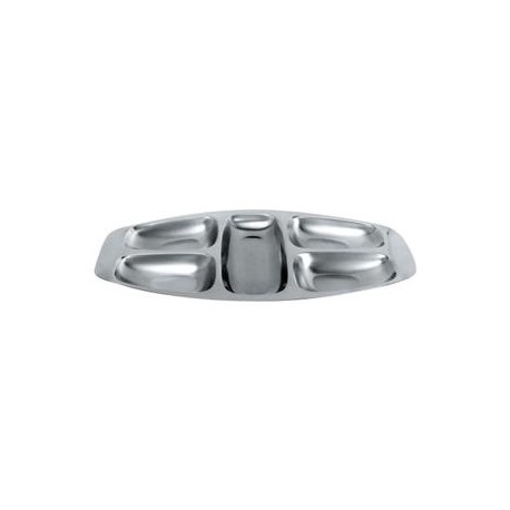 Antipastiera 5 Scomparti 45x25 cm 2400 Alessi