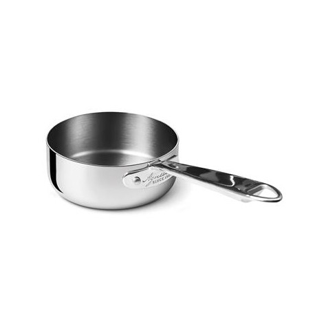 Casseruola Bassa 1 Manico 20 cm Alu-Inox 3-Ply Induzione ALUM107 Agnelli