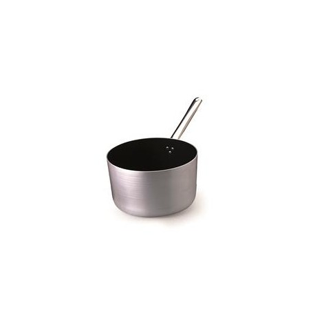 Casseruola Alta 1 Manico 24 cm Alluminio Antiaderente - 3 mm ALSA105S Agnelli