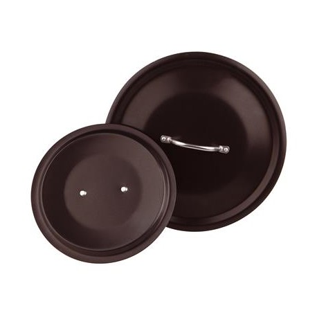 Coperchio 40 cm Al Black - 3 mm ALSA129SS Agnelli
