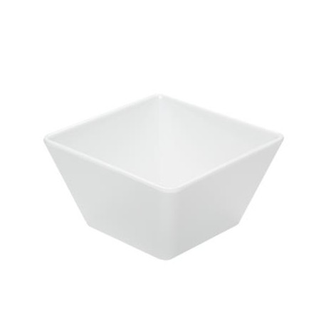 Coppa Quadrata 30x30 cm Bianco Melamina White HB1405PA