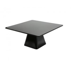 Alzata Quadra 30x30 cm Nero...