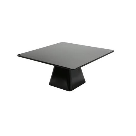 Alzata Quadra 36x36 cm Nero Melamina Black HP6952