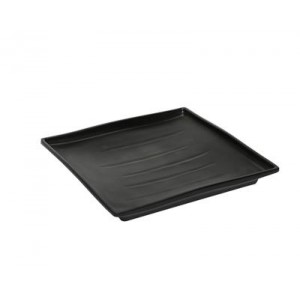 Piatto Quadro 20x20 cm Nero...