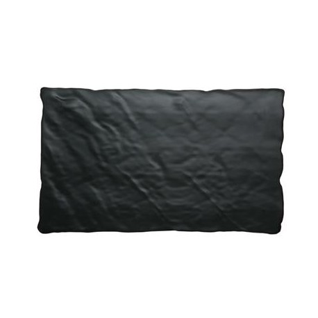 Vassoio Rettangolare 18x40 cm Nero Melamina Ardesia WKL001-4B