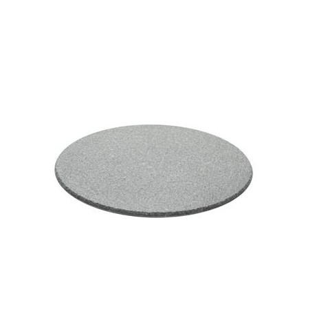 Piatto Tondo 40 cm Grigio Melamina Stone YML52516B