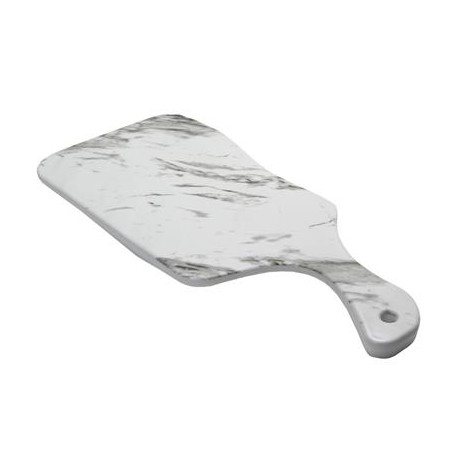 Tagliere Rettangolare Con Manico 46x21 cm Melamina Marmo YML45215M