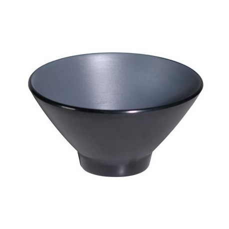 Coppetta Conica 15 cm Melamina Bicolor Grey/Black YML-V61