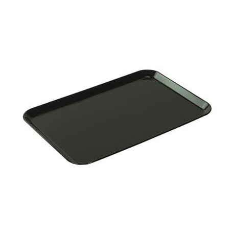Piatto Rettangolare 46x30 cm Nero 4600 Giganplast