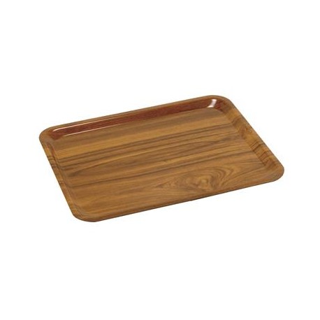 Vassoio 36x23 cm Teak Gold 4.21 Monetti