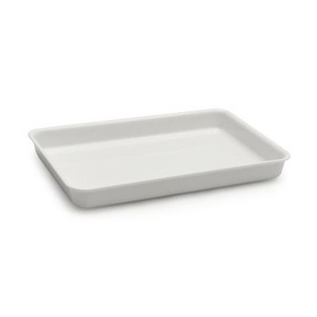 Vassoio Rettangolare 22x44 cm Bianco 128/A3 Sss