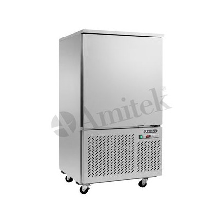 Abbattitore di temperatura capacita' teglie 10 GN 1/1 o 10 x EN600x400 mm. dim.mm.800x800x1502h