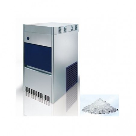 Fabbricatore/Produttore di ghiaccio granulare Kg 60/24h professionale