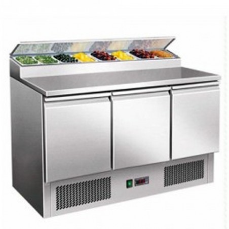 Saladette Refrigerata Statica 3 porte professionale