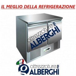 Saladette Tavolo Refrigerato CONGELATORE 2 porte