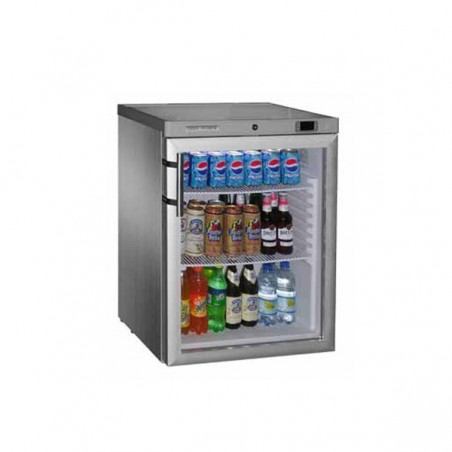 Mini Bar refrigerato +2°/+°8 C. - Lt. 170 - Porta in vetro professionale