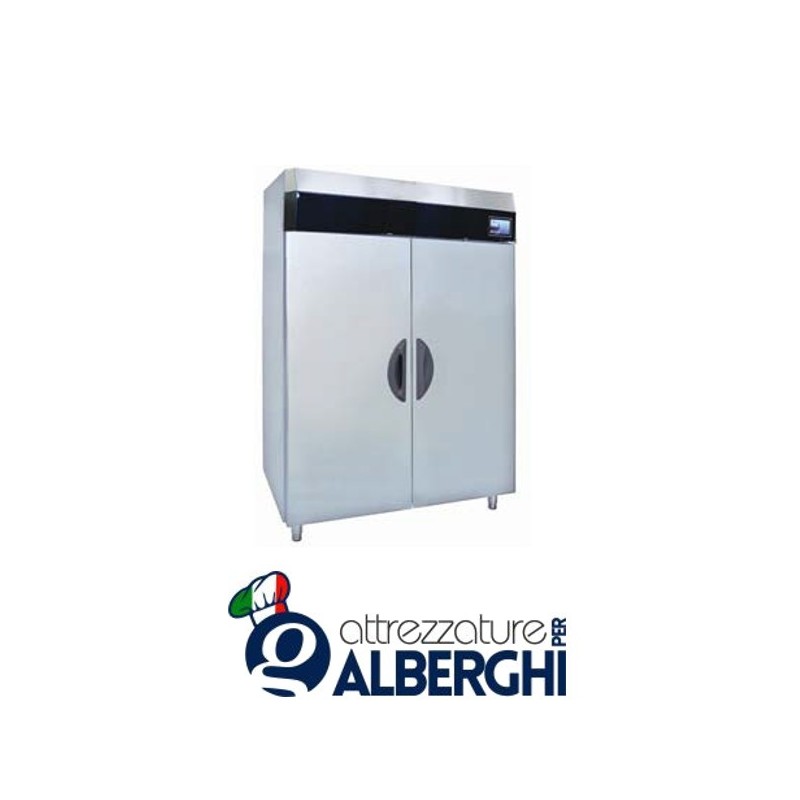 Armadio refrigerato frigo acciaio inox 1400 Lt. TN Serie MACCHEF -2°/+8°C Digitale touch