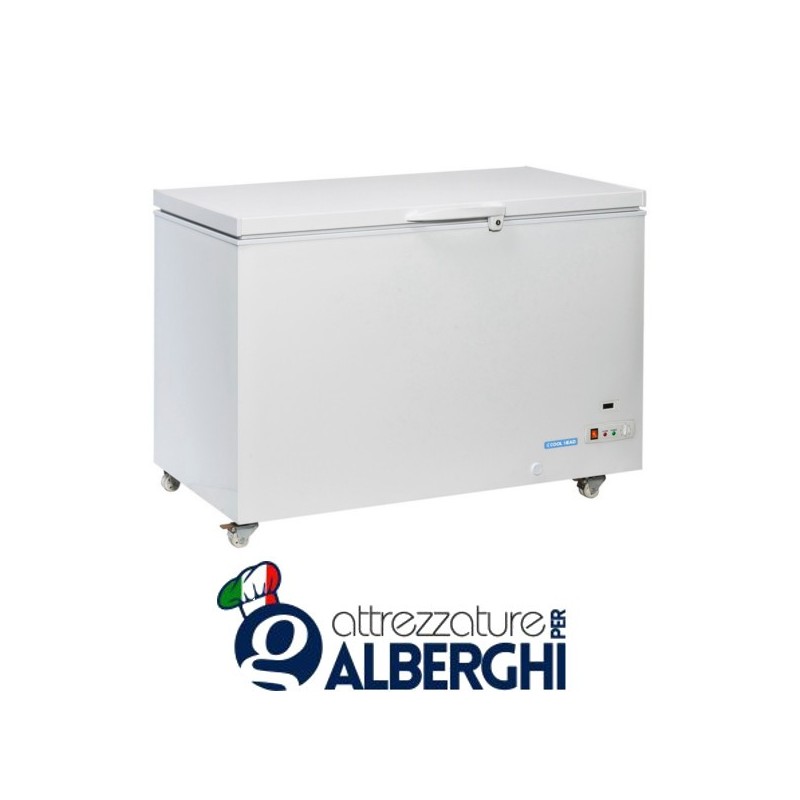 Congelatore a pozzetto freezer 2 cesti Rea capacità 368 lt. Temperatura -15°C -25°C