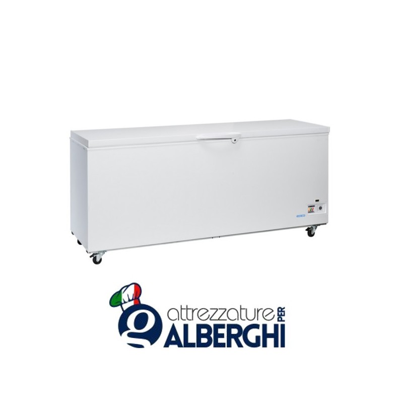 Congelatore a pozzetto freezer 3 cesti Rea capacità 458 lt. Temperatura -15°C -25°C