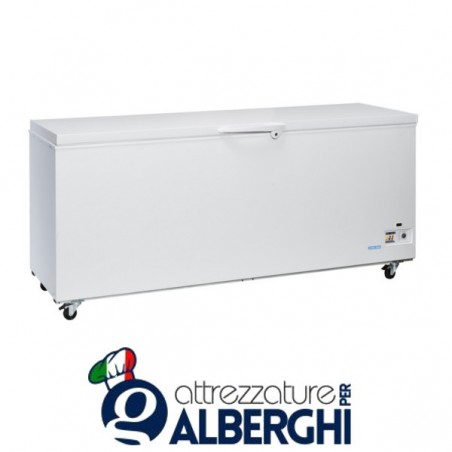 Congelatore a pozzetto freezer 3 cesti Rea capacità 458 lt. Temperatura -15°C -25°C professionale