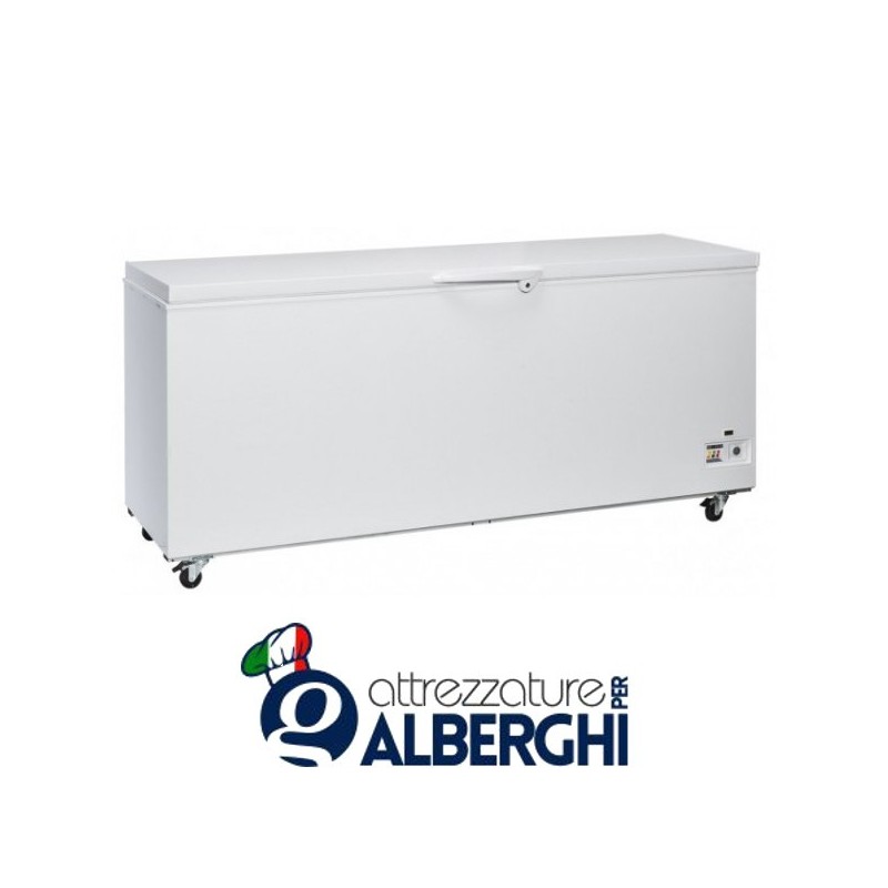 Congelatore a pozzetto freezer con 3 cesti Rea Capacità 646 lt Temperatura -15 / -25