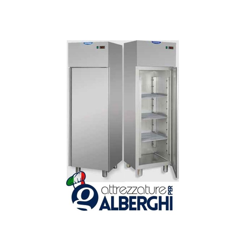 Armadio congelatore monoblocco in Acciaio Inox a bassa temperatura -18/-22°C 400 litri