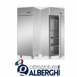 Armadio refrigerato 600 litri in Acciaio Inox predisposto per unità frigorifera remota temperatura 0/+10°C