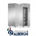 Armadio congelatore 600 litri in Acciaio Inox predisposto per unità frigorifera remota temperatura -18/-22°C
