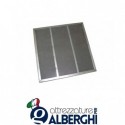Filtro piano CARBOFIL zincato  per cappa &#8211; Dim. mm 400x400x23