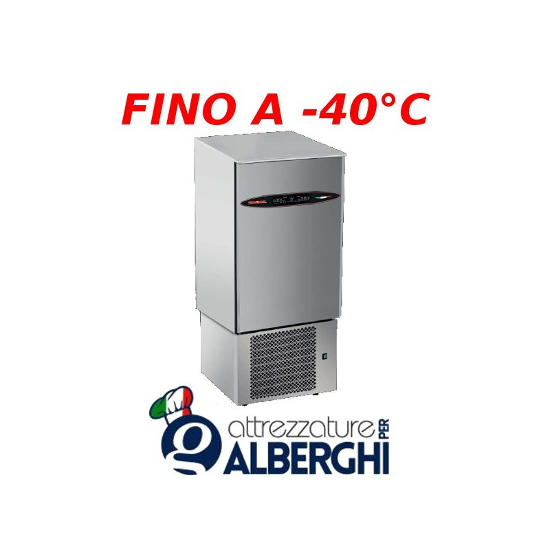 Abbattitore di temperatura in Acciaio Inox con controllo digitale con sensori Touch, per 15 teglie GN1/1 o 600&#215;400 mm