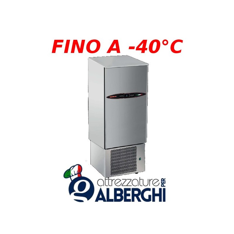 Abbattitore di temperatura in Acciaio Inox con controllo digitale con sensori Touch, per 20 teglie GN1/1 o 600&#215;400 mm