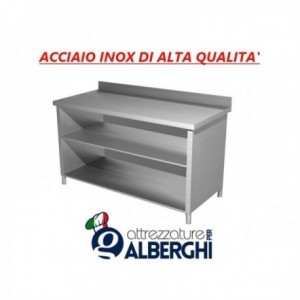 Tavolo Armadiato In Acciaio...