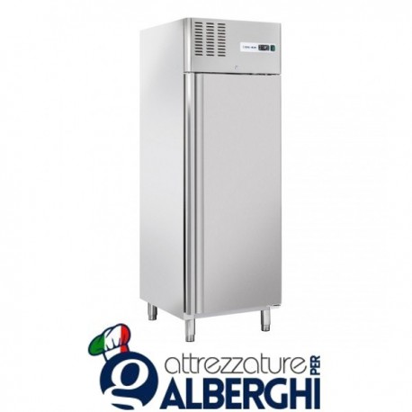 Armadio refrigerato frigo in acciaio inox 550 Lt temp. -2/+8°C RC640 professionale Vetrina