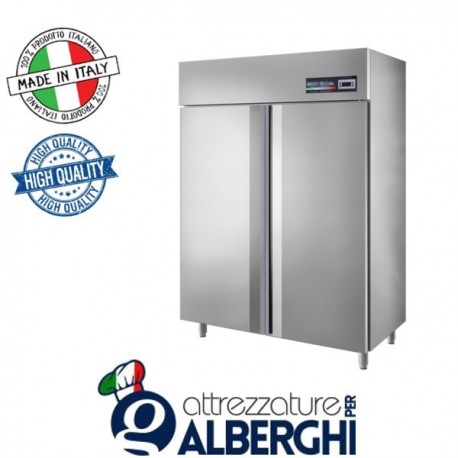 Armadio frigorifero 2 Ante -2°/+8°C 1400 lt dim.cm 150x81x205h ad alta efficienza