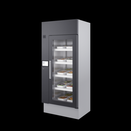 Armadio refrigerato con Controllo Accessi Porta Cieca 600 lt 0°+10°C Tecnologia 4.0