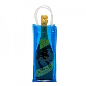 Borsa Portabottiglie Blu...