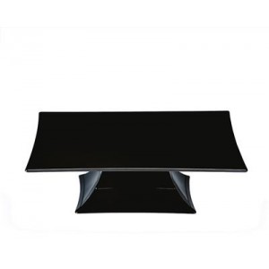 Alzata Quadra 35x35 cm Nero...